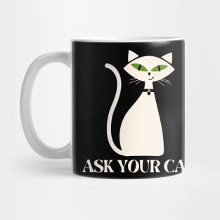 ASK YOUR CAT LOGO OFFICIAL Mug